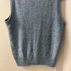 Vintage Mervyn’s Collection blue V-Neck sweater vest